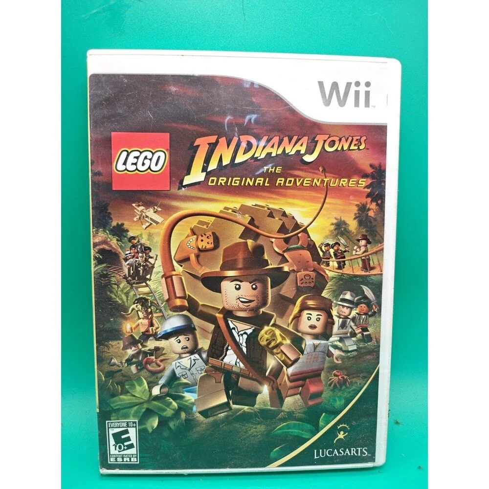 Lego Indiana Jones The Original Adventures Wii Disc Game LucasArts™